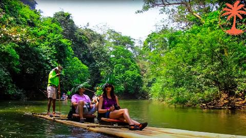 Катание на плотах по джунглям, Као Лак